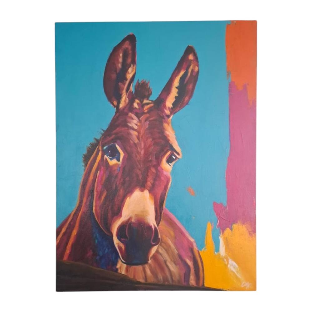 CUADRO DE ARTE BURRO