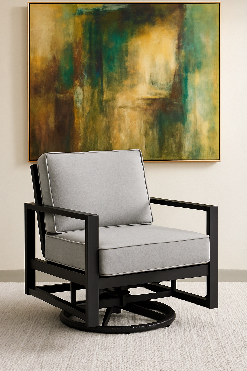 SILLÓN GIRATORIO  CALIZA