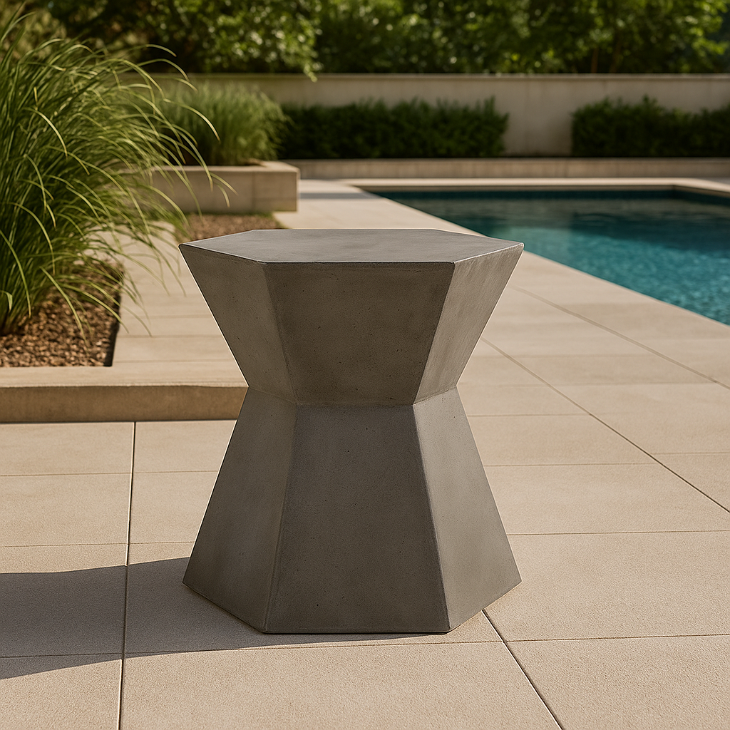 MESA LATERAL BENTO CEMENTO