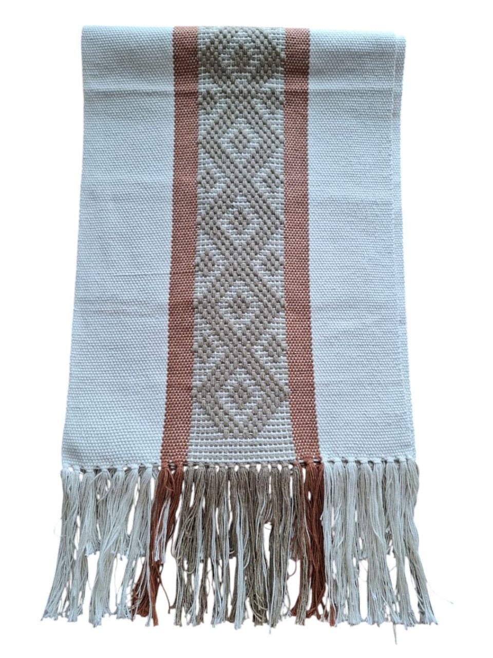 CAMINO RAYAS AMARILLAS DE MACRAMÉ