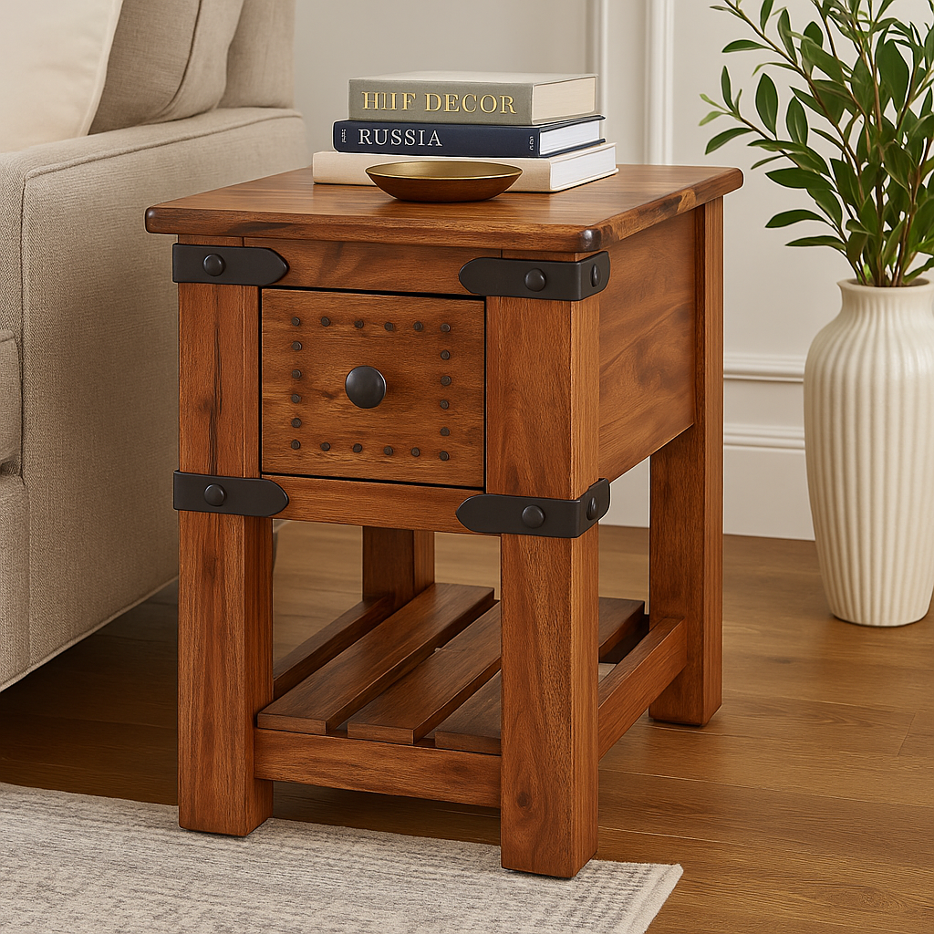 MESA LATERAL ROBLE FORJADO IFD