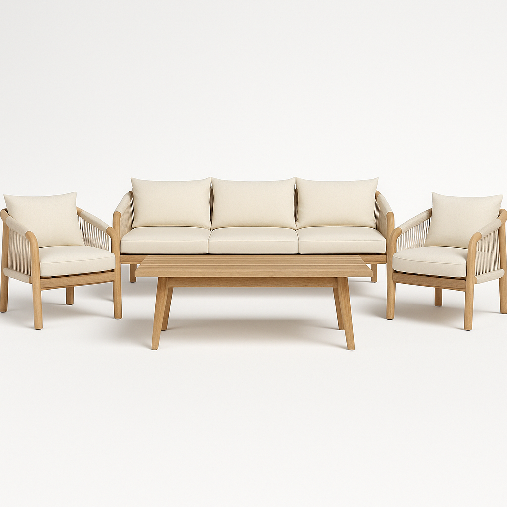 SET DE EXTERIOR CYPRESS DE 4 PIEZAS