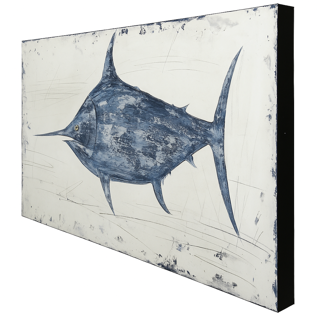 CUADRO DE ARTE PEZ ESPADA