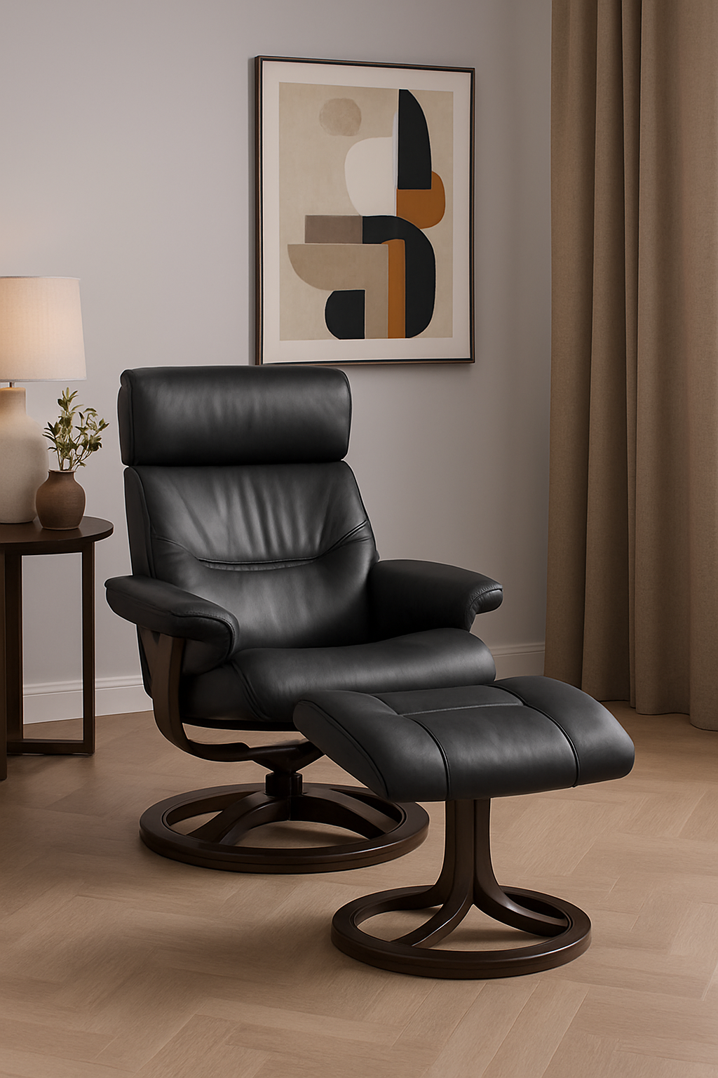 SILLÓN Y REPOSAPIÉS LORETO