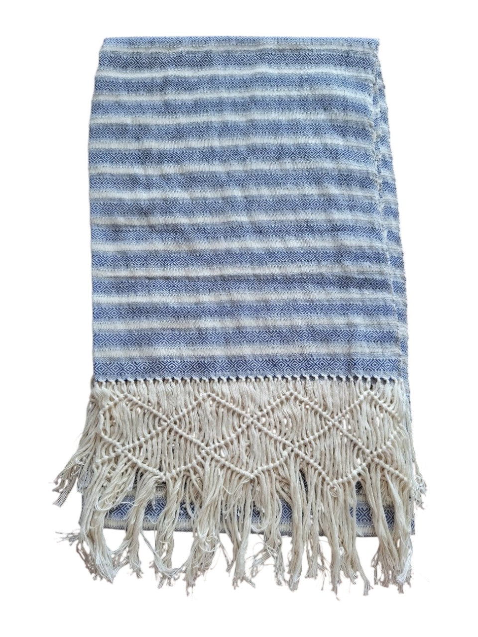 CAMINO AZUL REY DE MACRAME